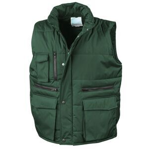 Result Mens Lance Zip up Bodywarmer /Gilet/Vest Jacket (Windproof & Showerproof)